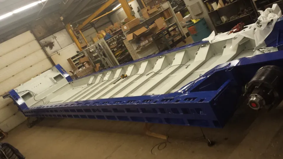 Waltron boat transport trailer with advanced features